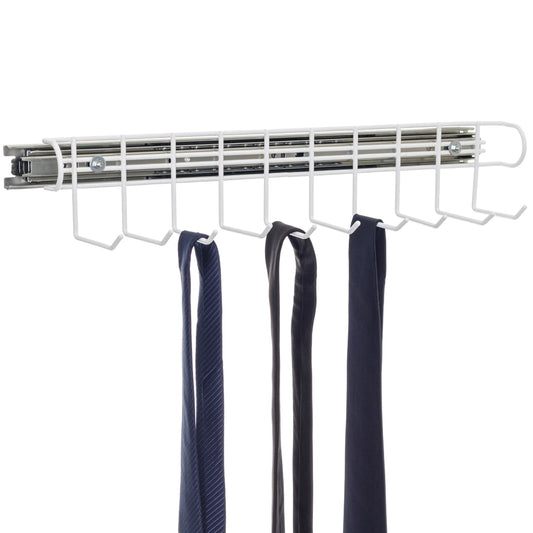 Corbatero Extraíble Blanco - 45x6x11 cm