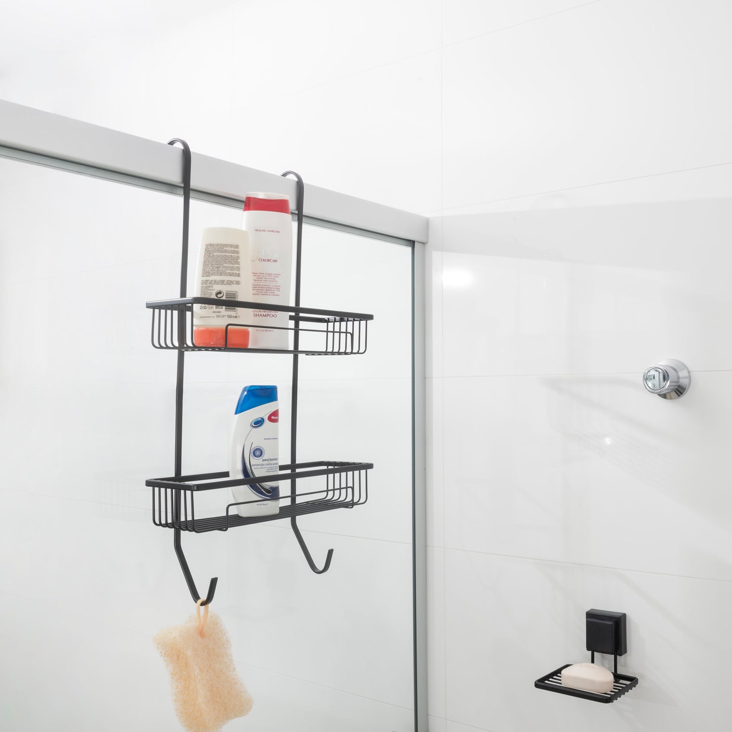 Organizador de ducha para Box - Color negro