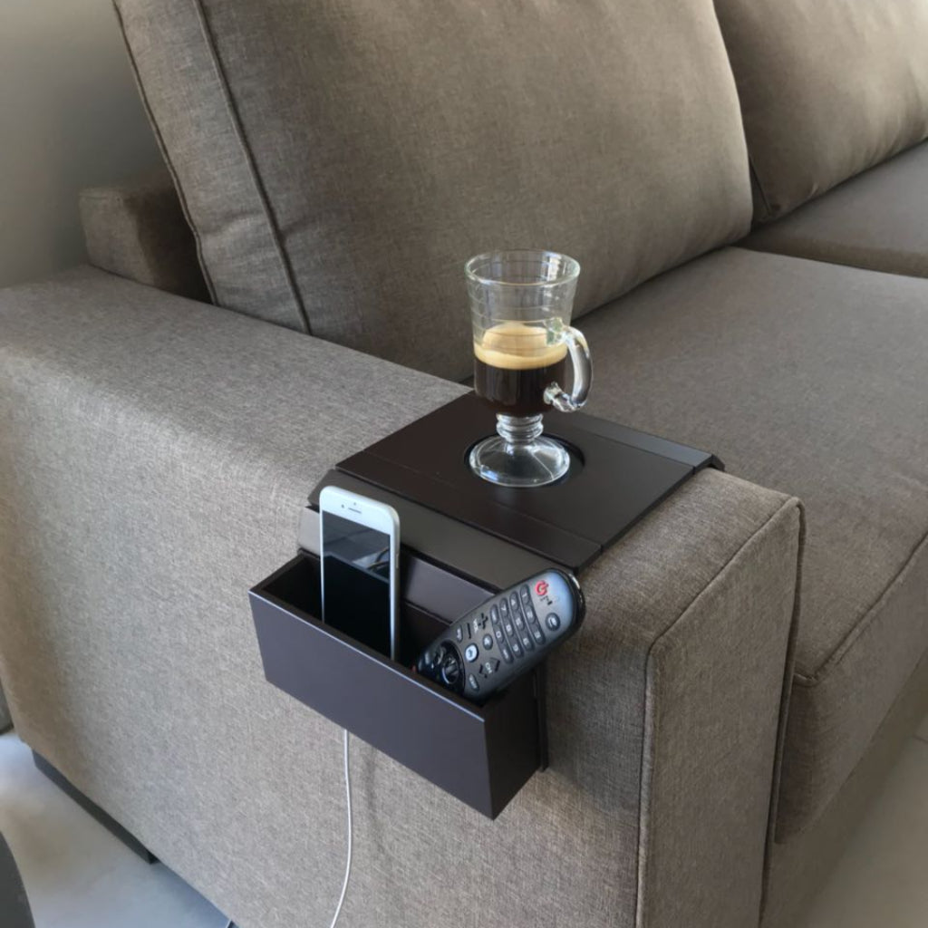 Bandeja para sofa c/ bolsillo