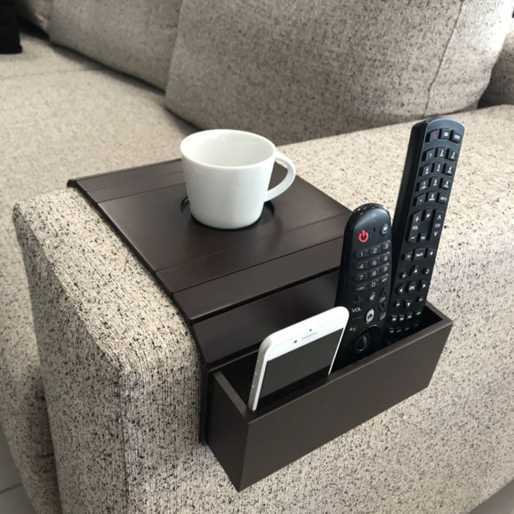Bandeja para sofa c/ bolsillo