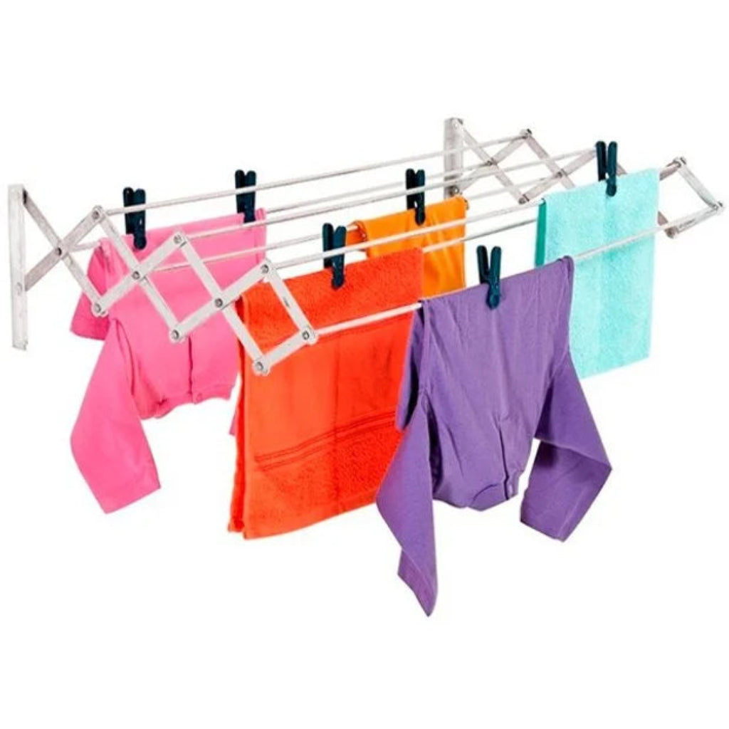Tendedero extensible de pared