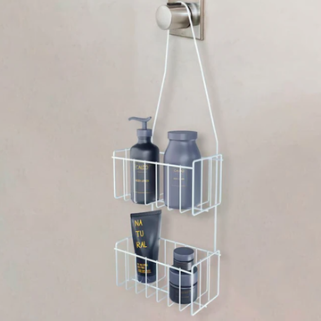 Soporte shampoo duplo Boa Dica DC - 17x52 cm