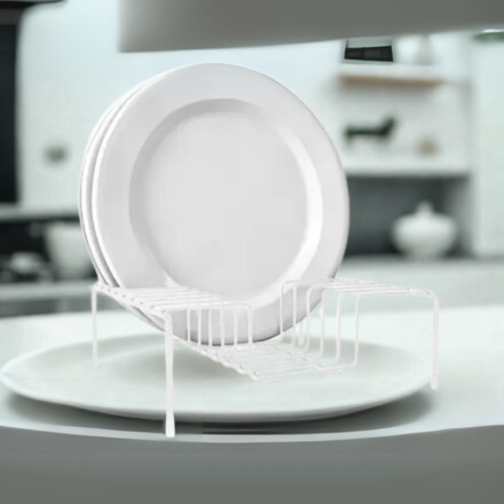 Organizador vertical 6 platos - 25x17x9 cm