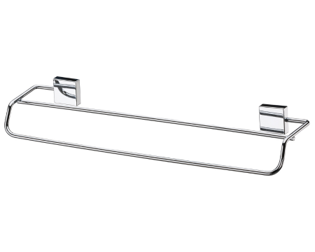 Toaller doble Inox - 45x10x6 cm.