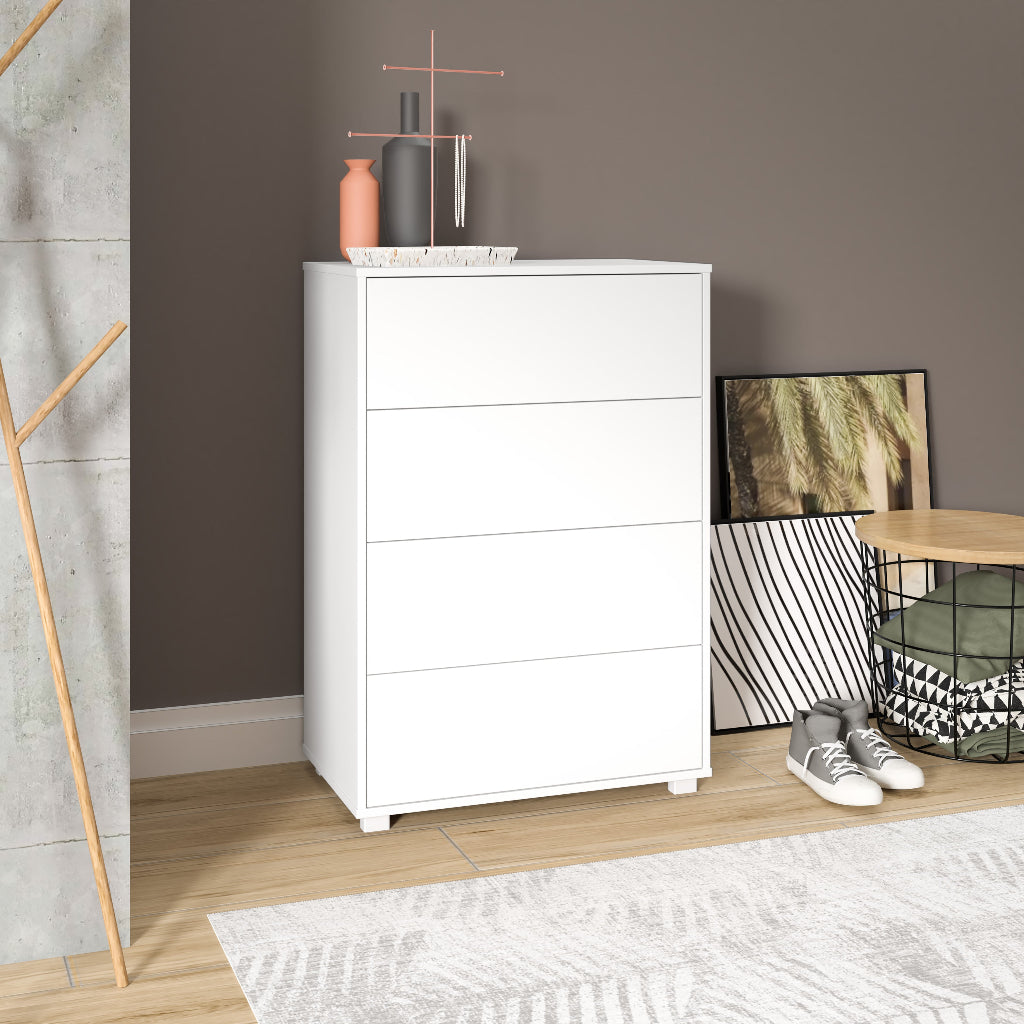 Zapatero 4 puertas - 68x96x35 cm