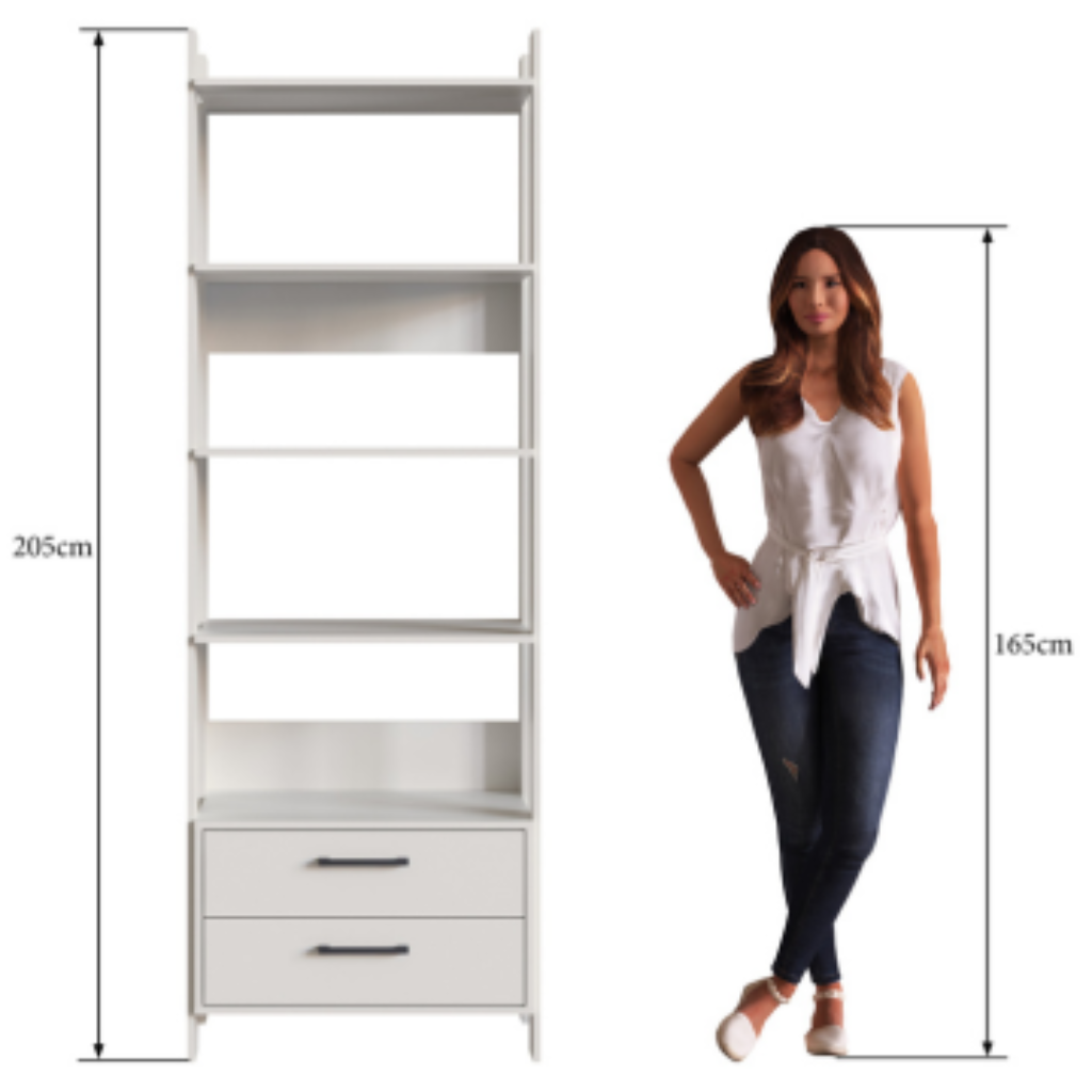 Estante Isa - 205X70X45 Cm