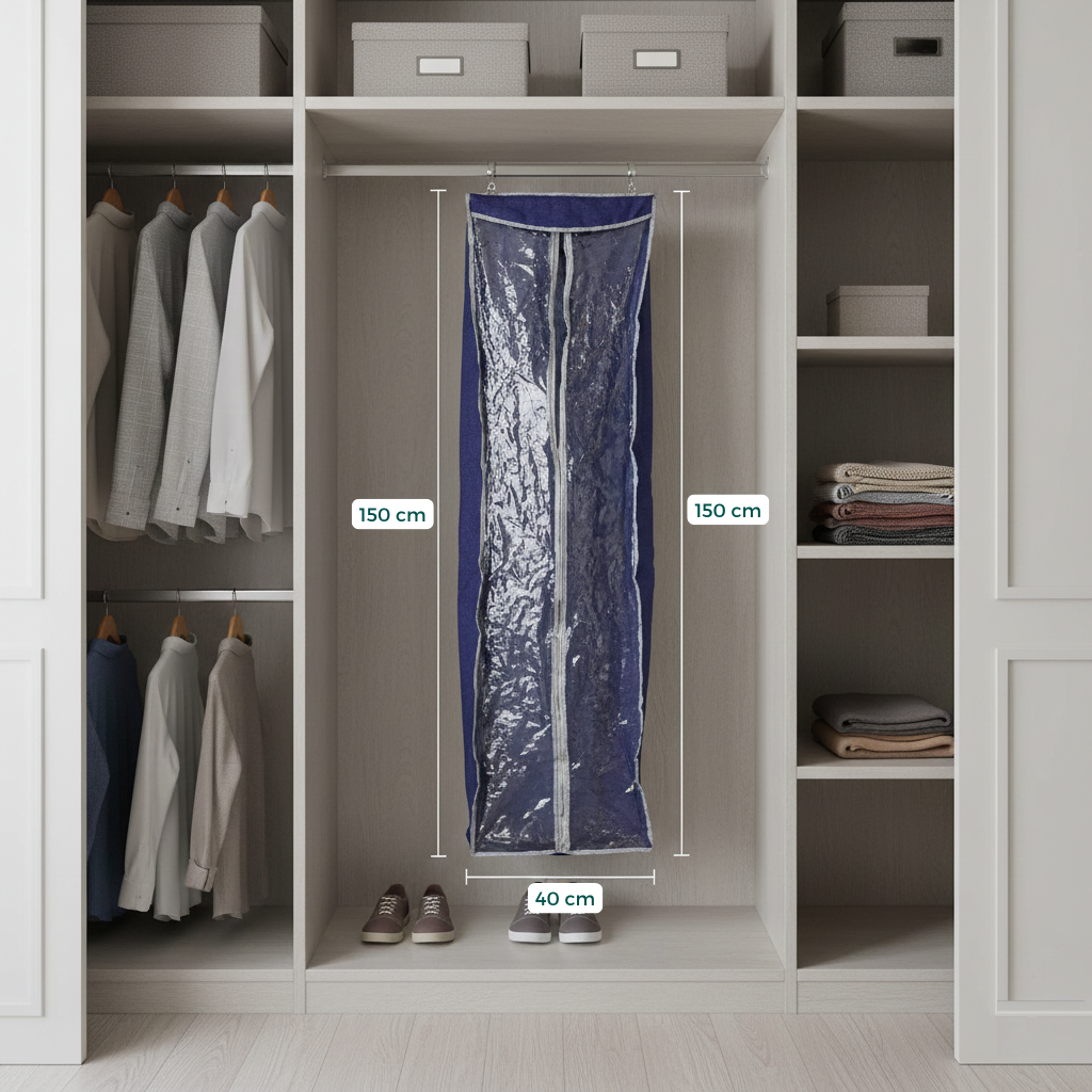 Ropero colgante - 150x40x40 cm