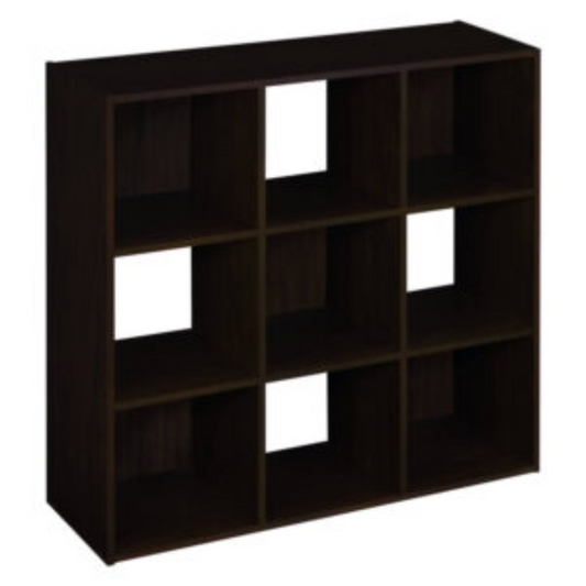 Mueble 9 compartimentos - 91x91x30 cm
