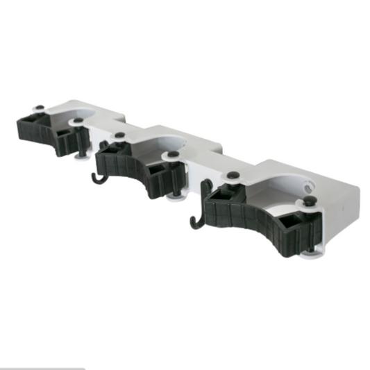 Soporte para 3 escobas - 30x5x3 cm