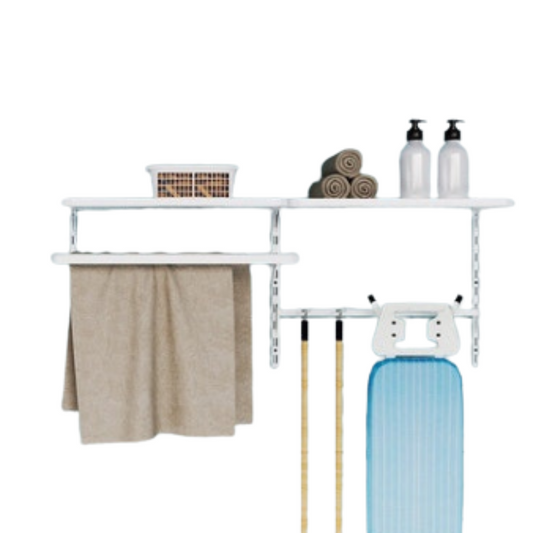 Conjunto modular smart 02 Blanco - 122x50x50 cm