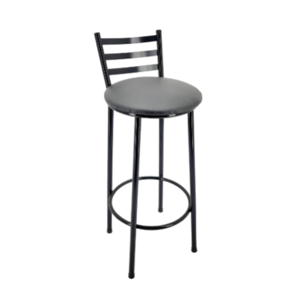 Banqueta de metal - Color negro