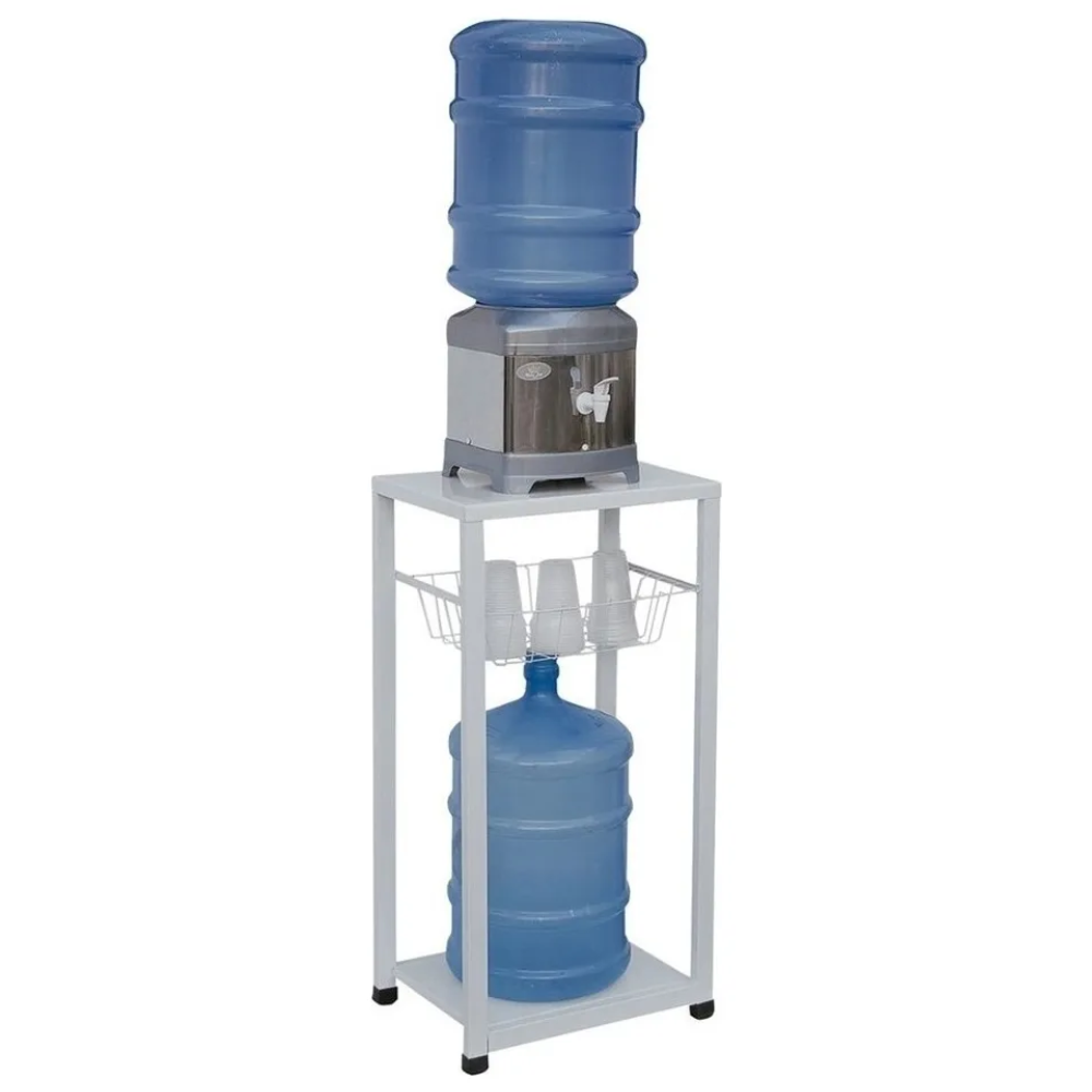 Soporte bebedero y botellon - 41x30x81 cm