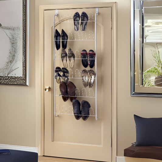 Zapatero 18 pares Pared/puerta - 140x50x15 cm