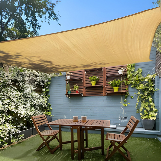 Toldo para sombra cuadrangular 4x4 m