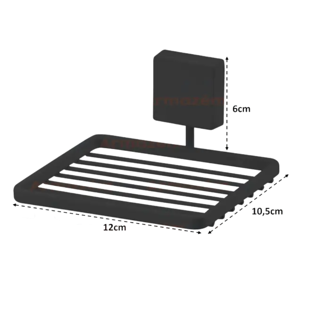 Jabonera In - 12x10x6 cm