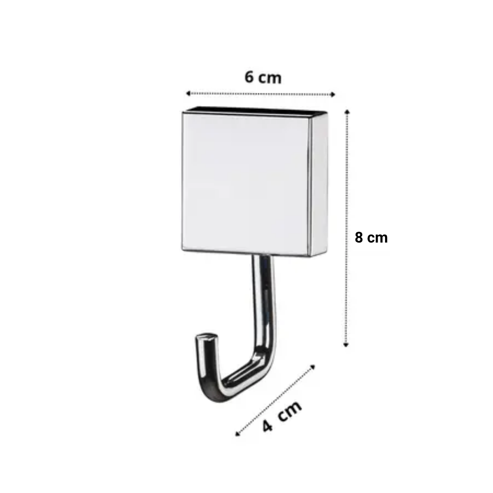 Gancho Inox - 8x6x4 cm