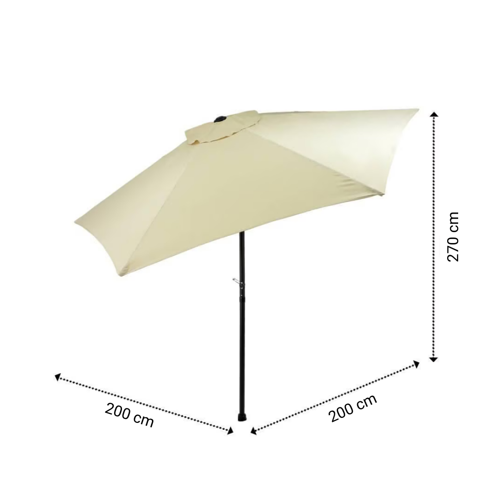 Sombrilla Phi - 200x270 cm