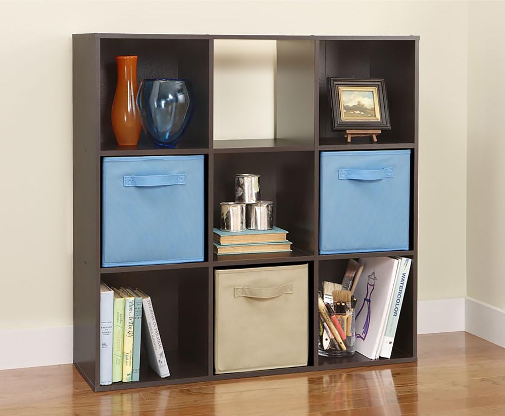 Mueble 9 compartimentos - 91x91x30 cm
