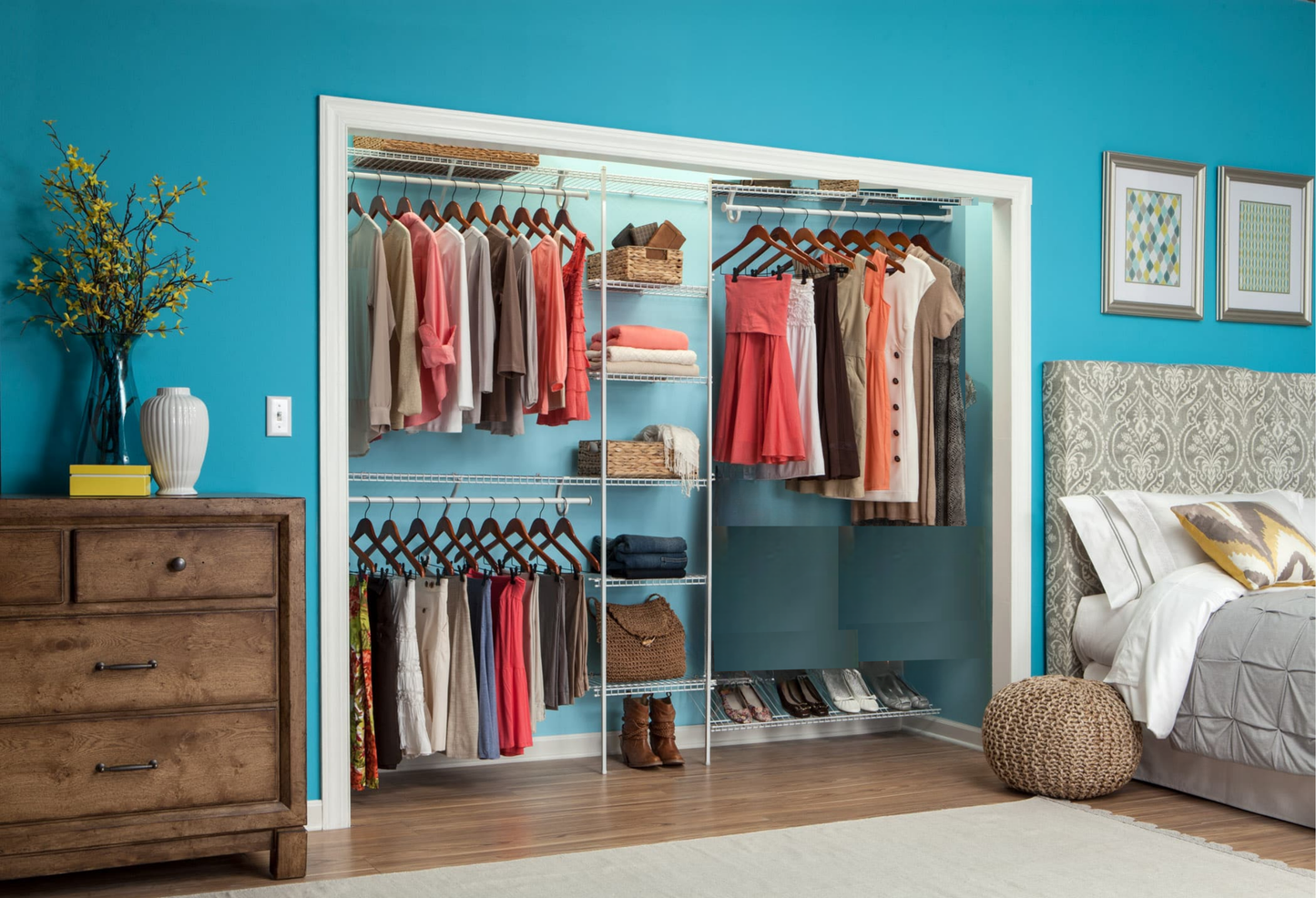 Vestidor de rejilla 180X210CM - Modelo 3