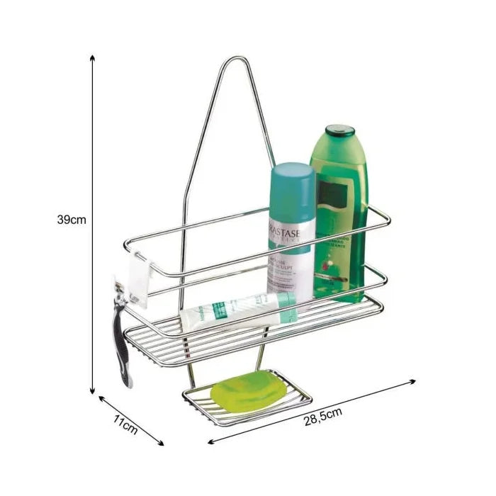 Porta shampoo p/ ducha - 39x28x11 cm