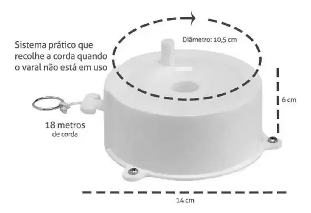 Tendedero Stick 1 cuerda - 18 m