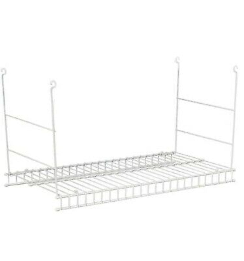 Estante colgante Blanco - 90x30x40 cm