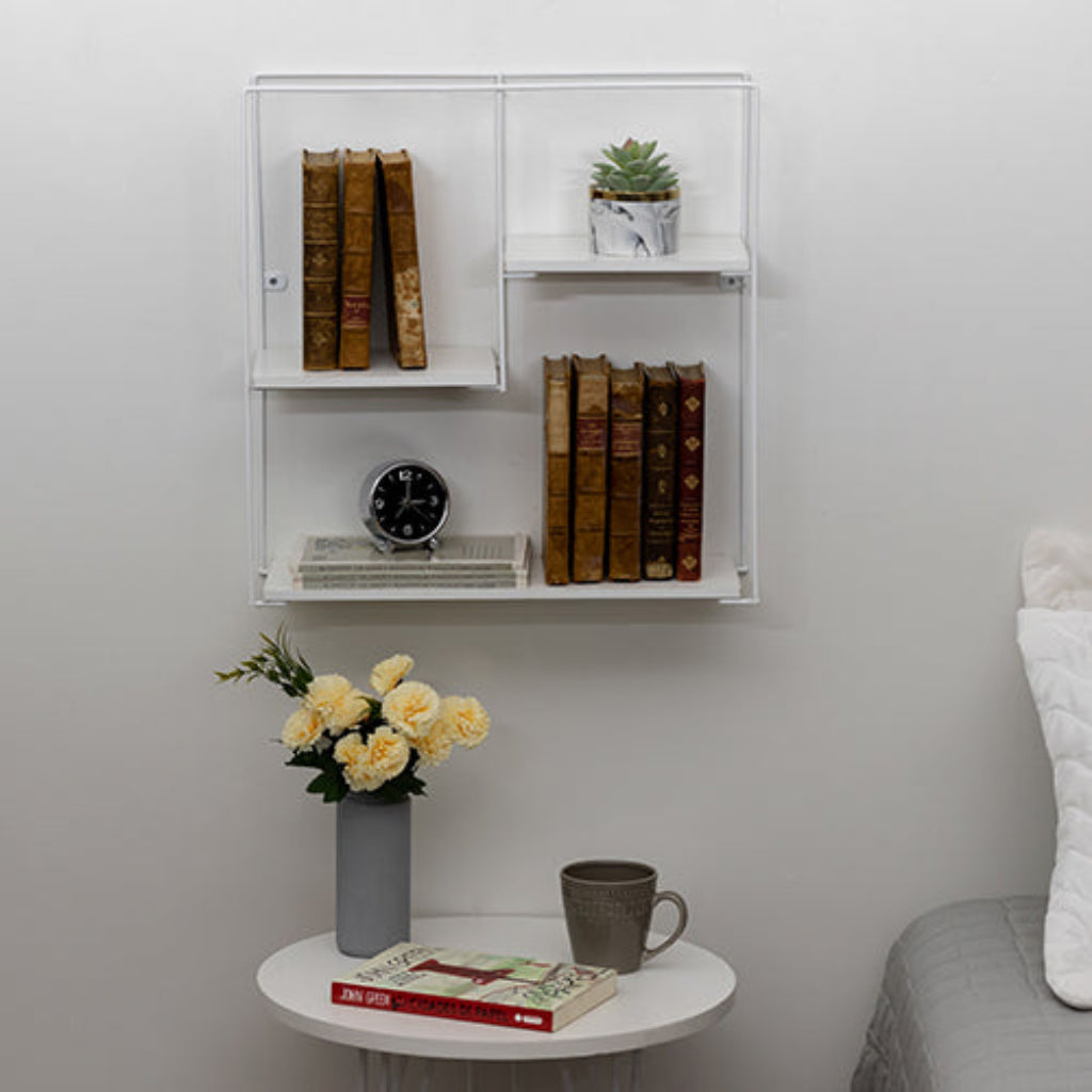 Estante cuadrado Geometrico - 45x16x46 cm