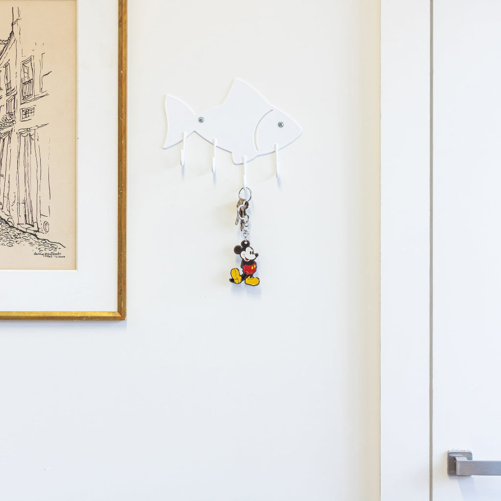 Gancho de pared Pez - 23x19x3 cm