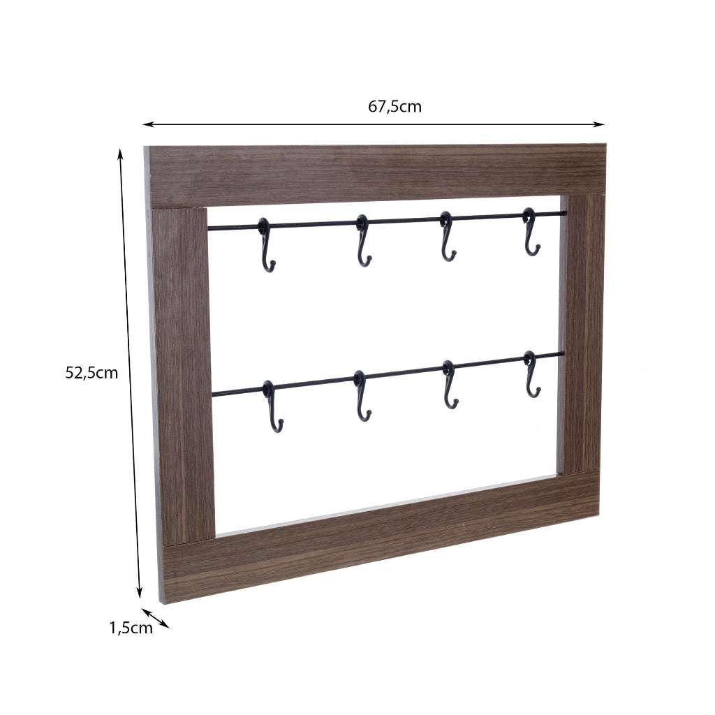 Porta tazas de pared - 67x52x1 cm