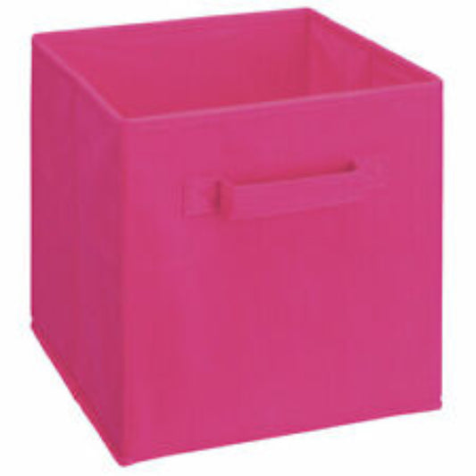Cajon de tela pequeño Fuscia - 15x15x15 cm