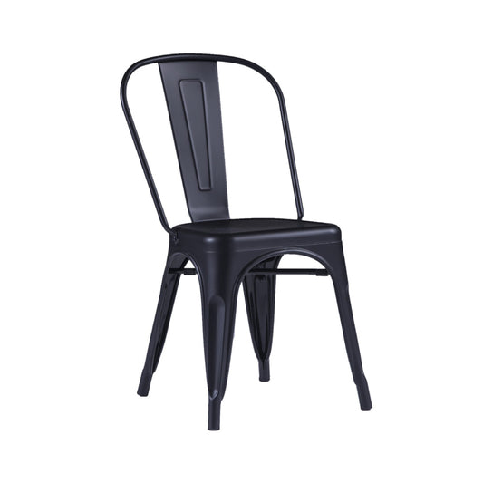 Silla Iron Tolix Negro - 84X45X53 CM