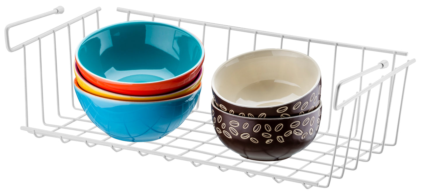 CESTA COLGANTE GRANDE - BLANCO