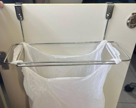 Porta bolsas de basura p/ puerta