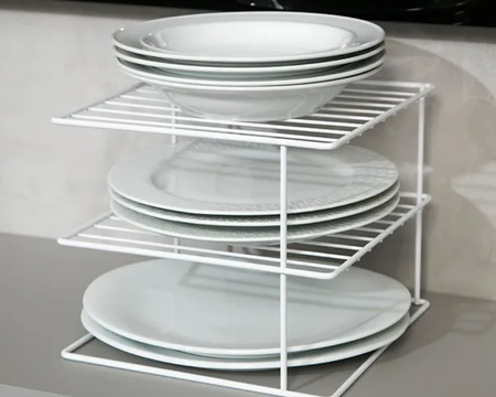 Organizador cuadrado de platos DC
