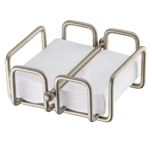 Servilletero de metal - 14x14x6 cm