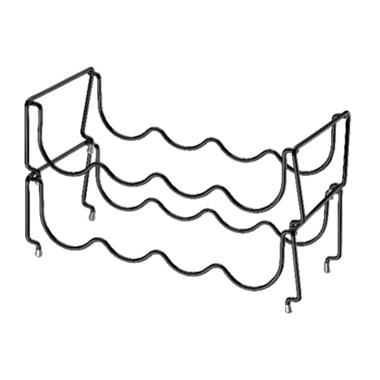 Soporte para botellas de vino - 18x41x24 cm