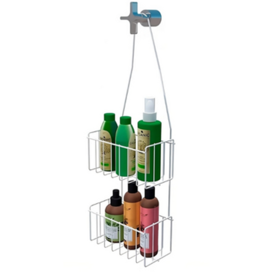 Soporte shampoo duplo Boa Dica DC - 17x52 cm