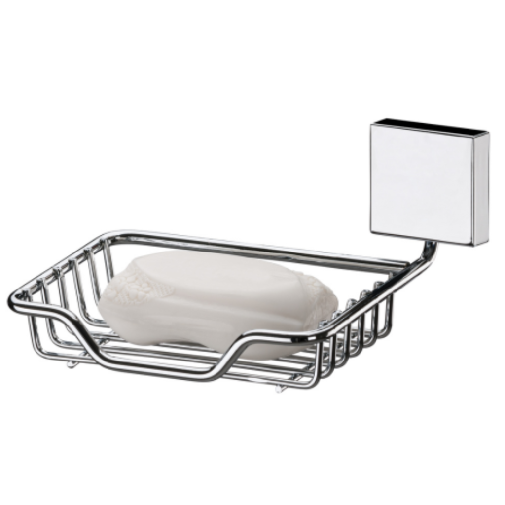 Jabonera Inox - 12x9x8 cm