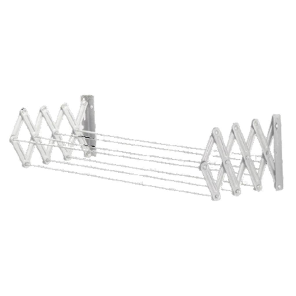 Tendedero extensible de pared - 120x47 cm