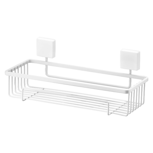 Repisa para baño blanco - 28x12x10 cm