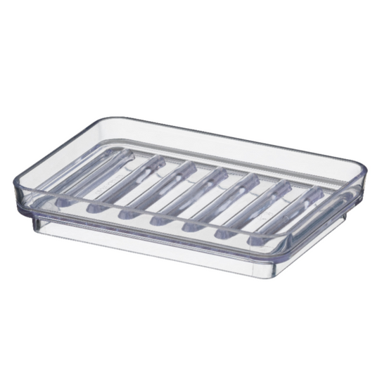 Jabonera de mesa Acrilico - 10x8x2 cm