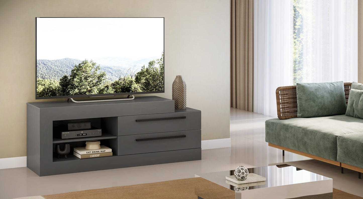 Rack para Tv - Grafito/Negro