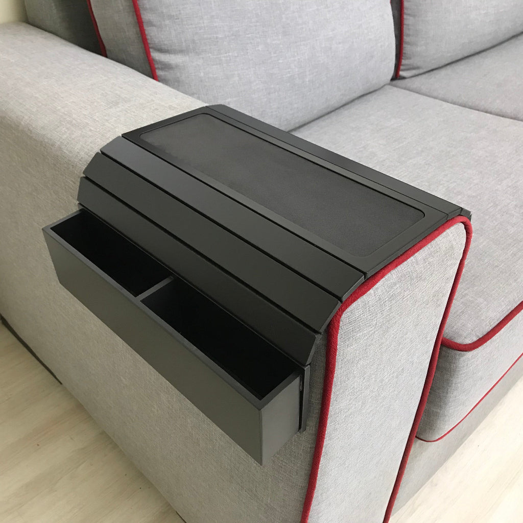 Bandeja para sofa Eva 2 bolsillos - 45x30 cm