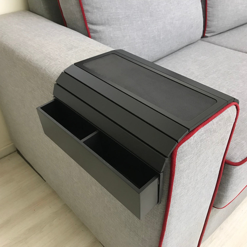Bandeja para sofa Eva 2 bolsillos - 45x30 cm