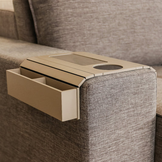 Bandeja para sofa 2 compartimientos - 30x45 cm