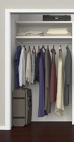 Vestidor de melamina 18MM 120X210CM - Modelo 3