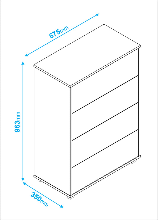 Zapatero - 4 puertas