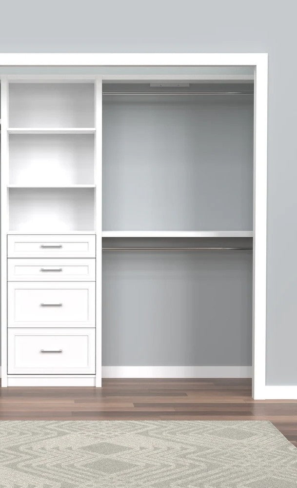 Vestidor de melamina 18MM 240X210CM - Modelo 2