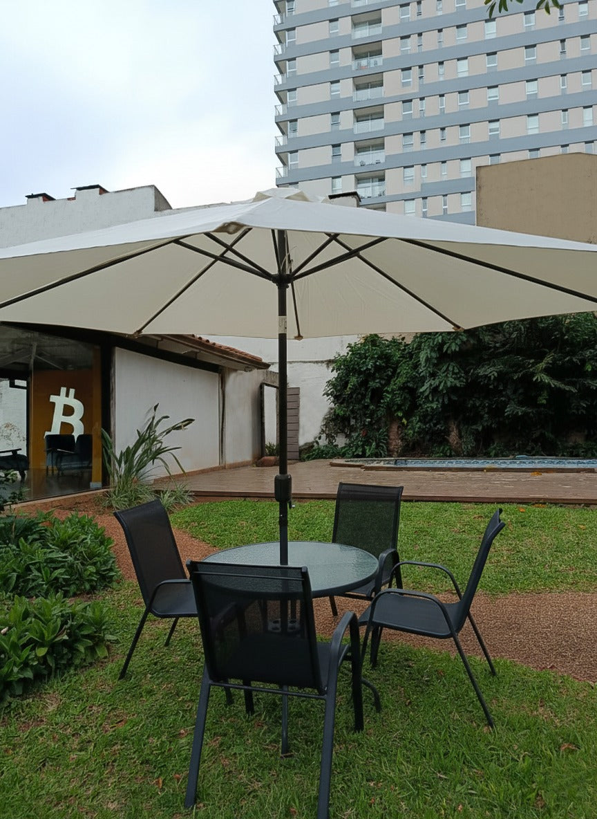 Mesa redonda - 100x71 cm