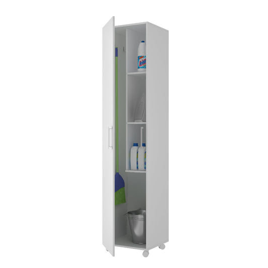 Armario multiuso 1 puerta - 44x39x188 cm